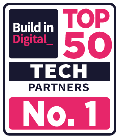 BUILD IN DIGITAL TOP 50 TECH PARTNER AWARDS
