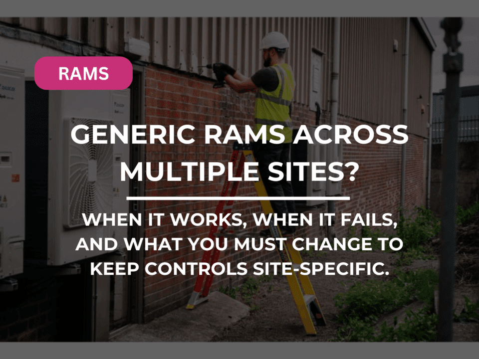Generic RAMS across multiple sites?