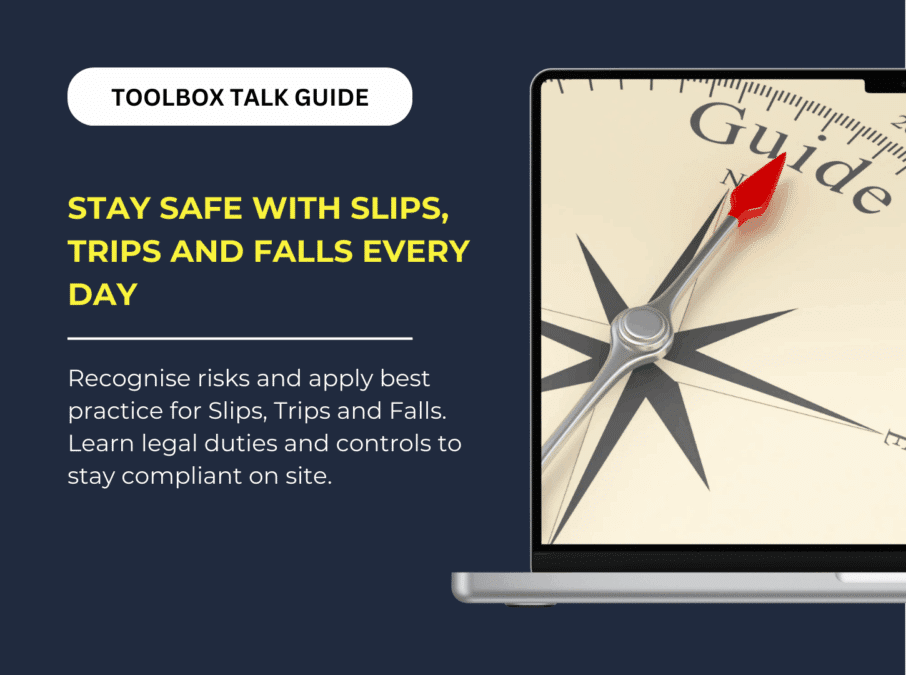 Slips Trips and Falls Toolbox Talk