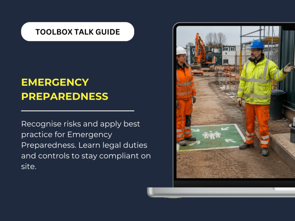 Emergency Preparedness Toolbox Talk