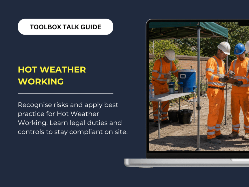 Hot Weather Working Toolbox Talk