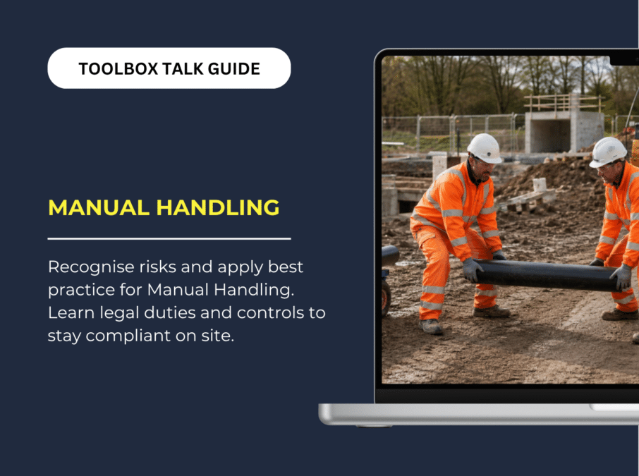 Manual Handling Toolbox Talk