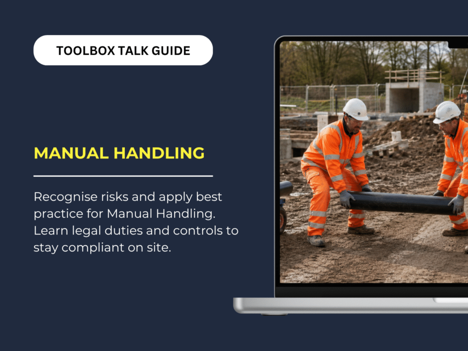 Manual Handling Toolbox Talk