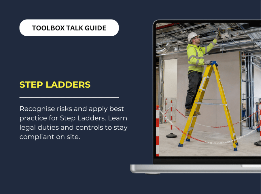 Step Ladders Toolbox Talk
