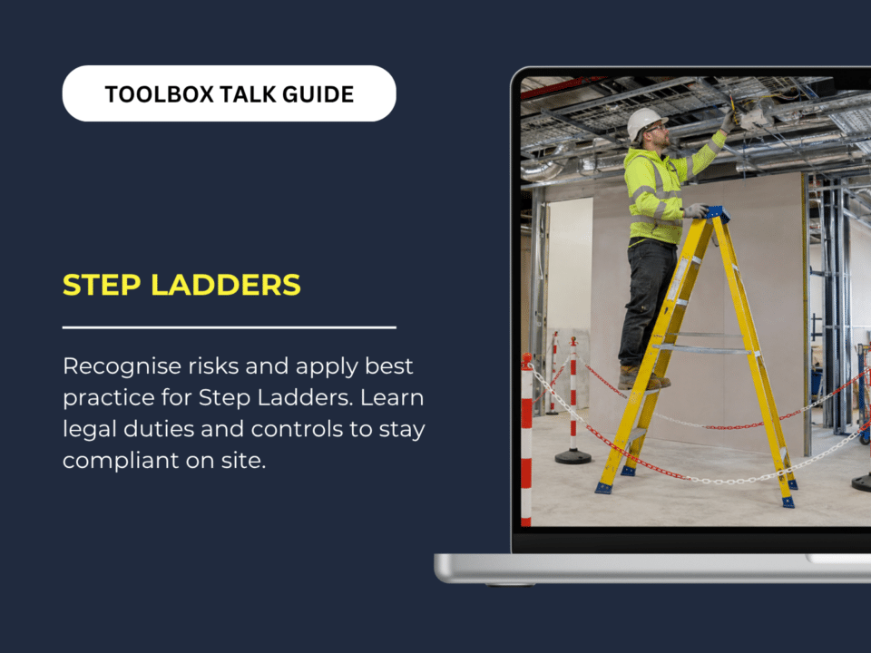 Step Ladders Toolbox Talk