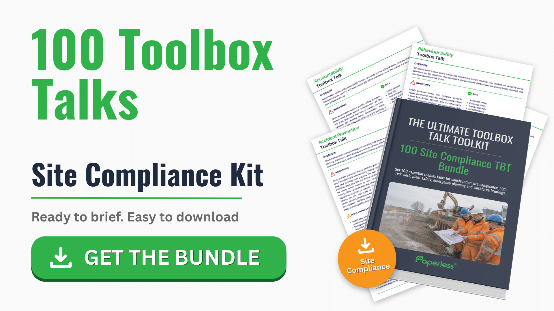 TBT 100 Site Compliance Kit (5)